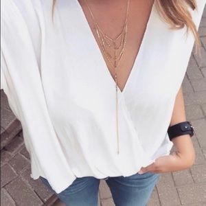 NIB Stella & Dot Delicate Landon Necklace